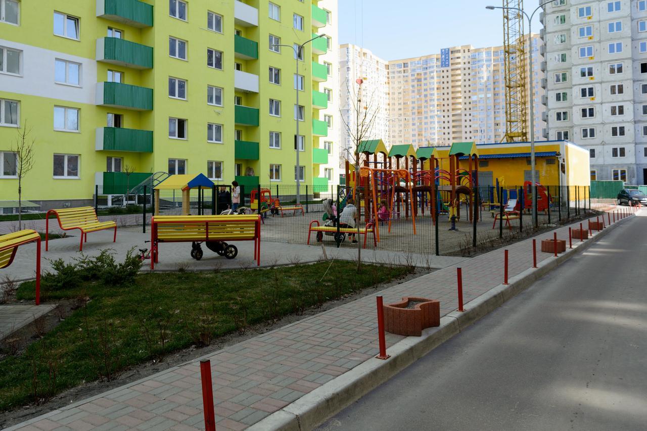 Modern Studio Apartments Kiew Exterior foto